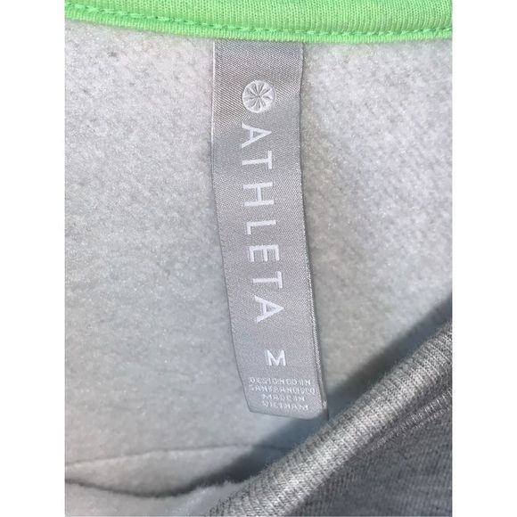 Athleta Gray and Neon Green Mini Dress - Picture 7 of 11